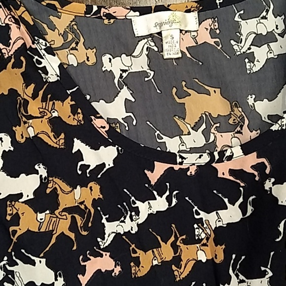 Anthropologie Porridge horse dress S - Picture 2 of 5